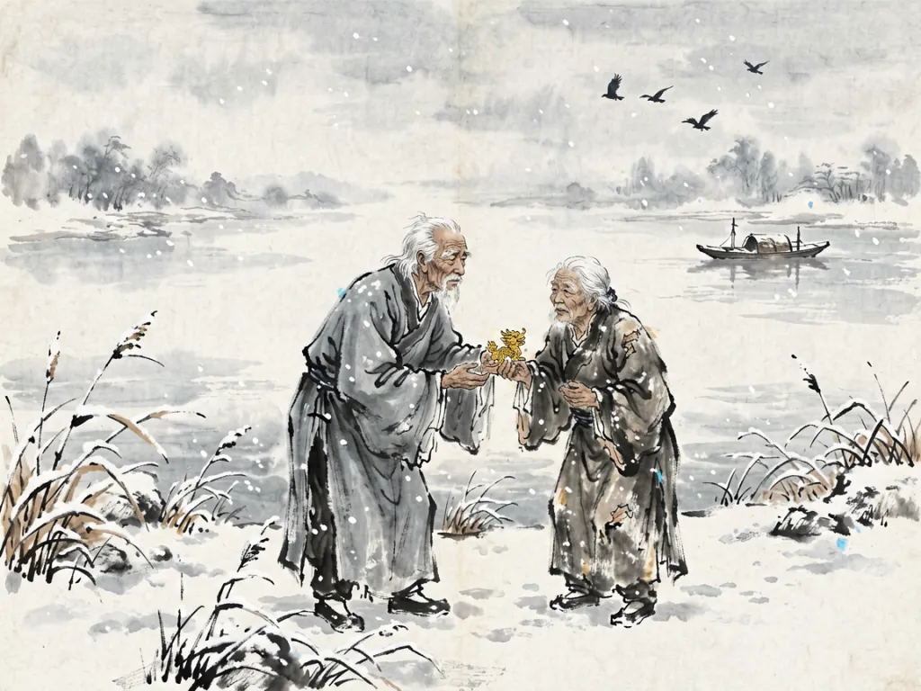 宝玉湘云江边重逢