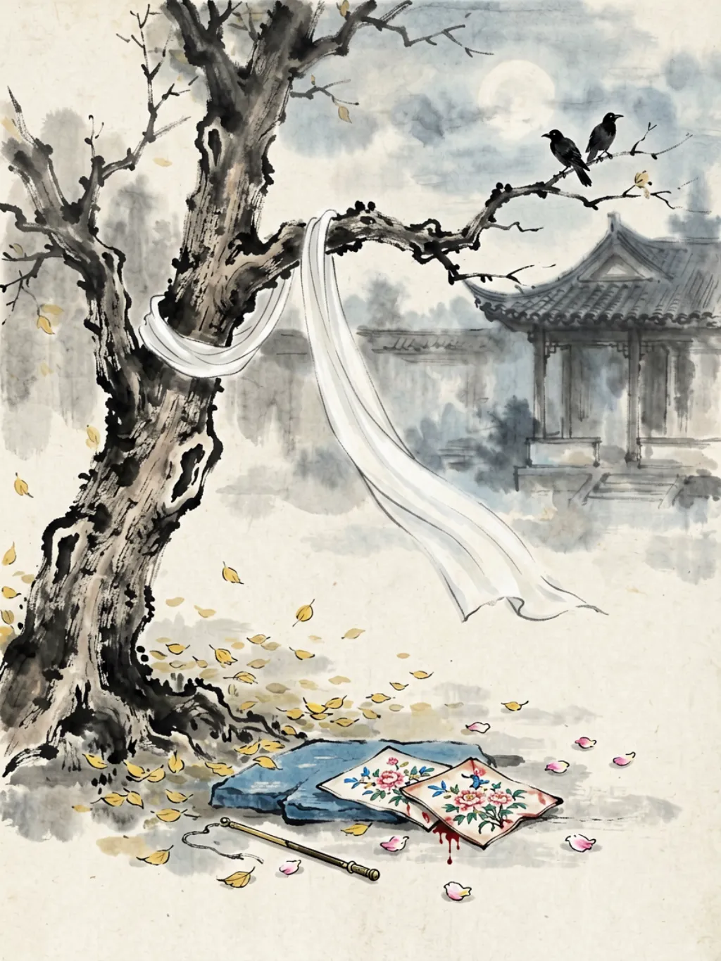 玉带林中挂