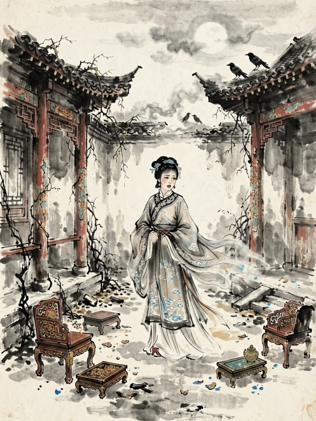 王熙凤魂魄重返贾府